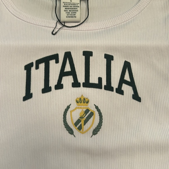 ITALIA Crop Tank 🇮🇹 - Picture 2 of 4